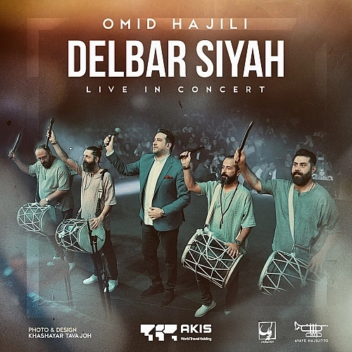 Cover artwork for Delbar Siyah (live) by Omid Hajili